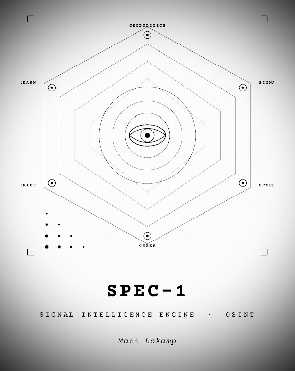SPEC-1 — Signal Intelligence Engine